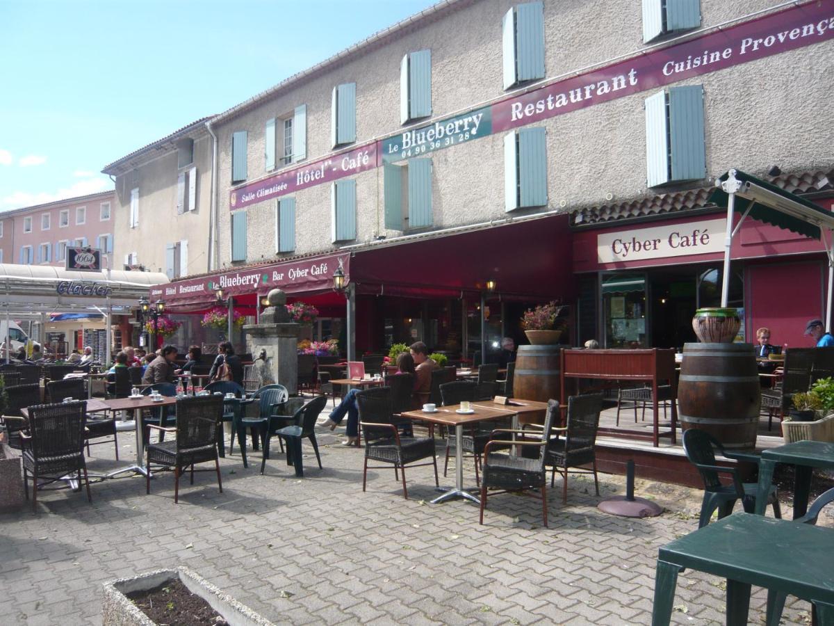 Hotel-Restaurant Le Blueberry Malaucène Zewnętrze zdjęcie